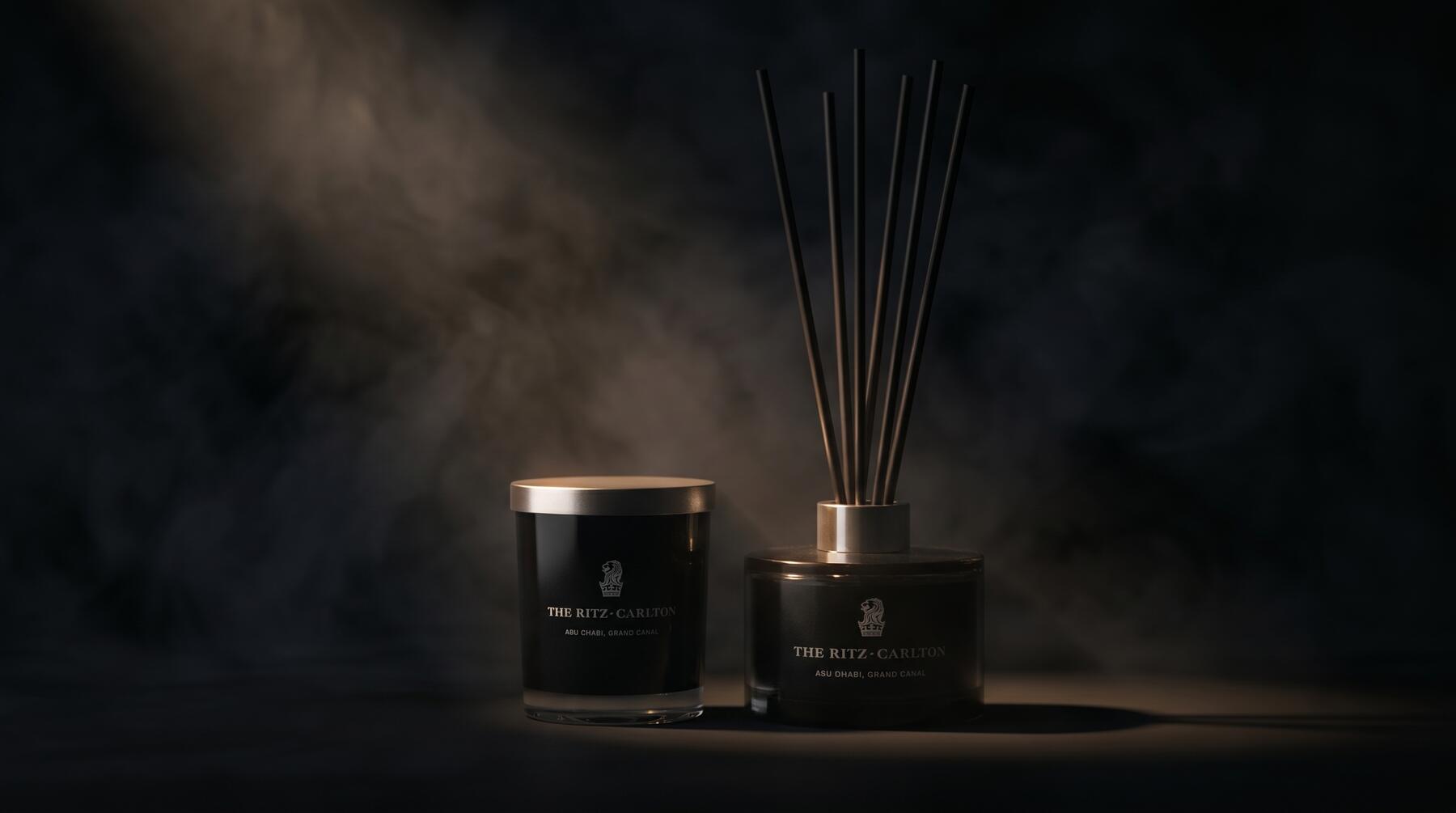 Custom candle and reed diffuser combo gift set — private label bulk order
