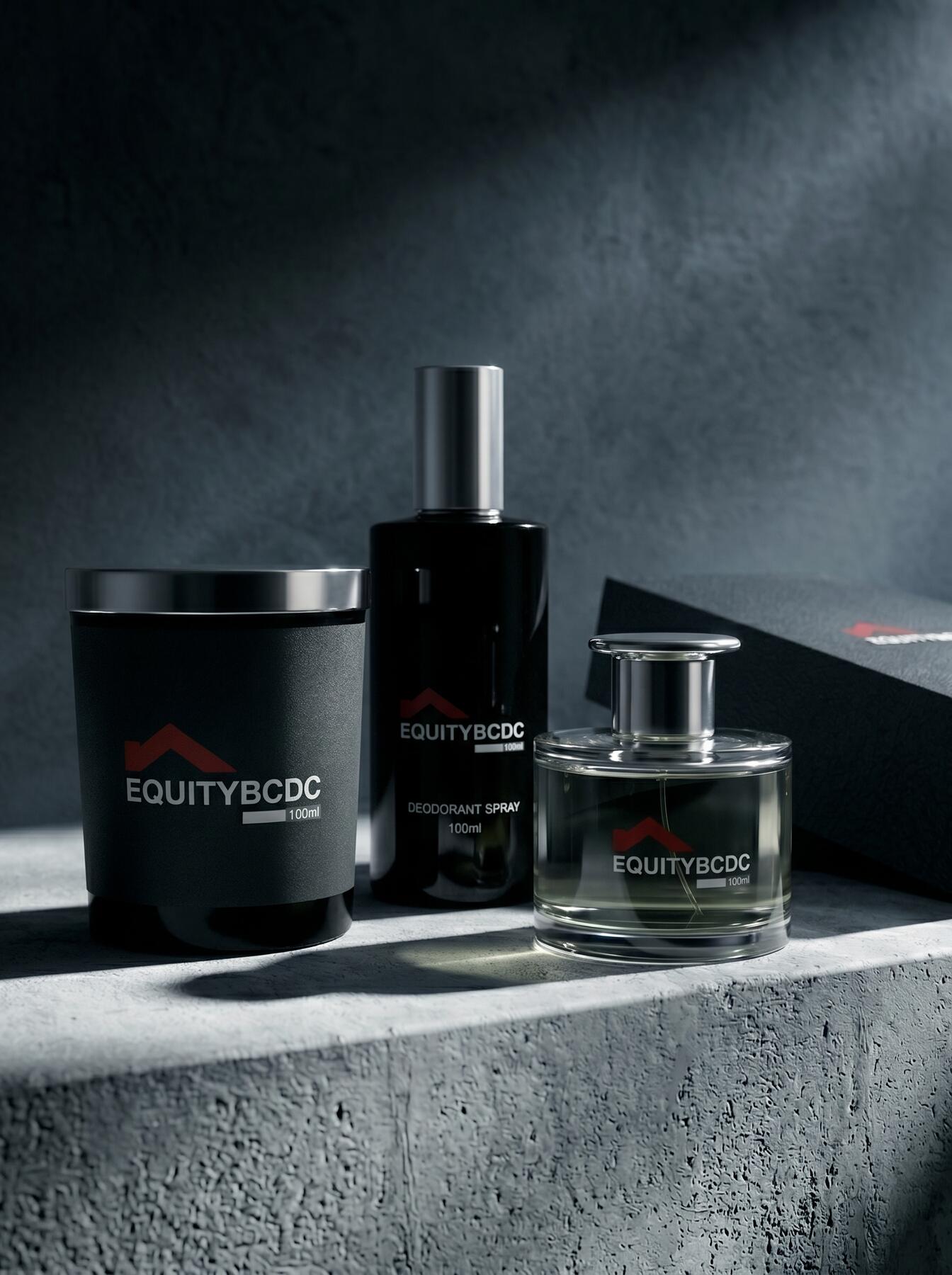 Equiti corporate candle gift set — branded white label candle supplier UAE