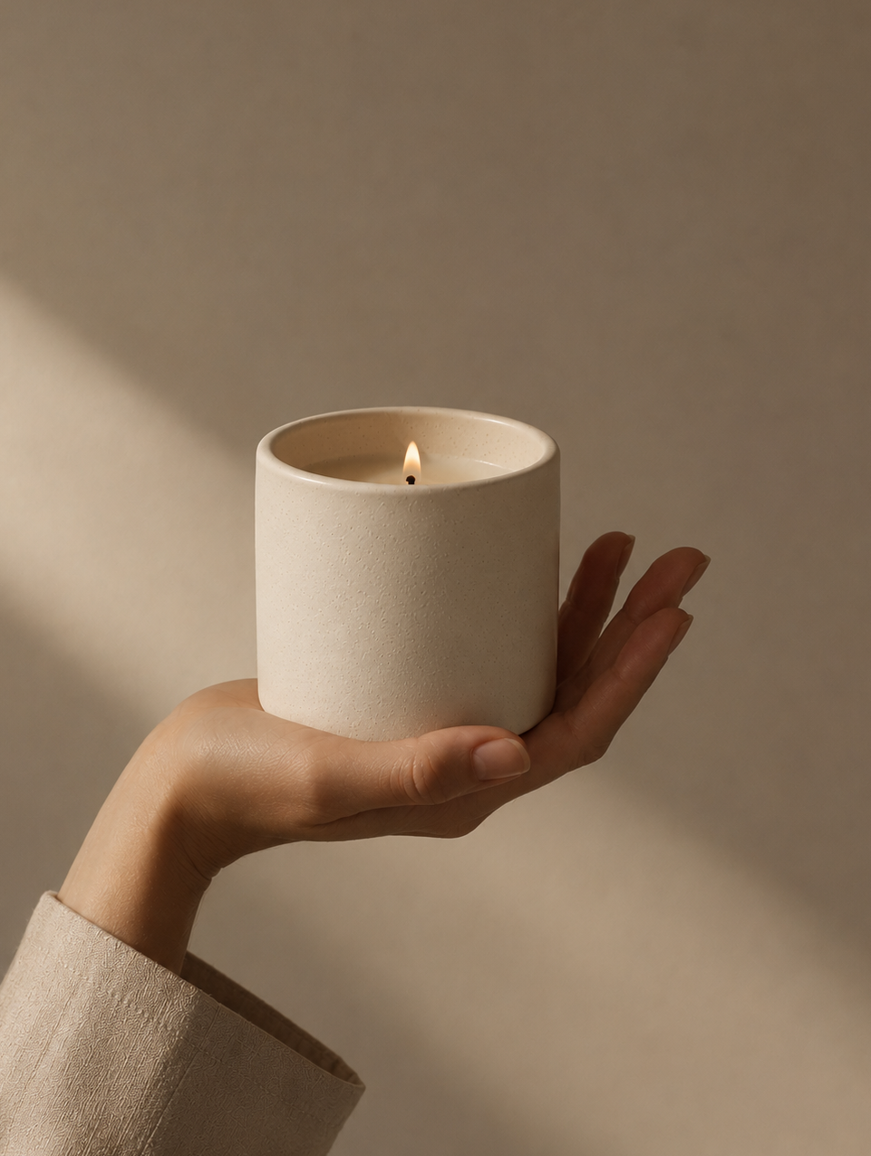 Candle Hub private label candle atelier in Dubai — bespoke soy wax candle production
